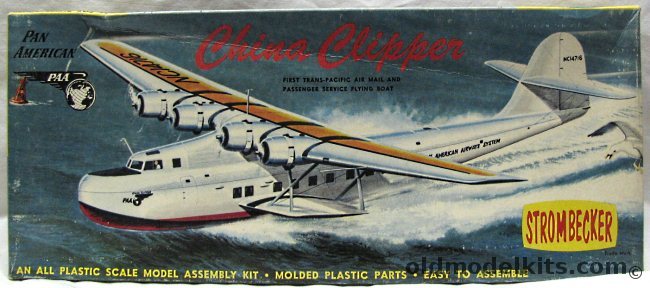 Strombecker 1/130 Martin M-130 China Clipper, D31-89 plastic model kit